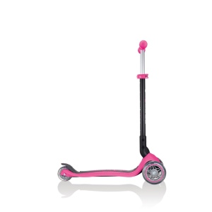 Trotineta Globber GO UP 3 in 1, pliabila, ghidon si scaun ajustabile pe inaltime, rulmenti ABEC 5, culoare roz - Img 4