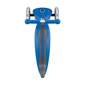 Trotineta Globber JUNIOR PLIABILA, ghidon ajustabil 3 nivele, greutate maxima 50 kg, rulmenti ABEC 5, culoare albastra - Img 6