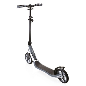 Trotineta Globber ONE NL 205, pliere cu clema în 1 secundă, ghidon reglabil 3 nivele, rulmenti ABEC 7, culoare alb - Img 4