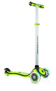 Trotineta Globber Plus My Free Up lights verde