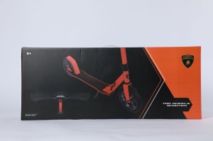 Trotineta Lamborghini, pentru adulti, 2 roti, cadru aluminiu, orange. - Img 8
