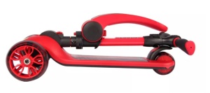 Trotineta pliabila Ferrari Twist rosie cu scaun - Img 5