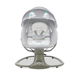 Balansoar electric Khalo pentru copii culoare gri - Img 4