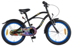 Bicicleta E&L Batman 18 inch, frana de mana tip "V" roata fata, scaun si ghidon reglabil, roti gonflabile - Img 3