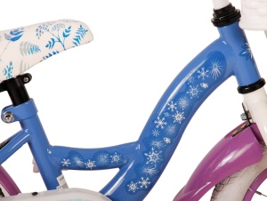 Bicicleta E&L Disney Frozen 12 inch CB, frana de mana pe roata fata, scaun si ghidon reglabil, spite metalice, roti gonflabile, stopuri reflectorizante - Img 6