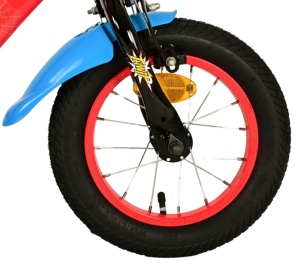 Bicicleta E&L Spiderman ND 12 inch, frana de mana pe roata fata, scaun si ghidon reglabil, spite metalice, roti gonflabile - Img 3
