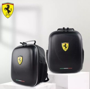 Ghiozdan Ferrari design 3D, culoare neagra - Img 2
