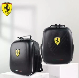 Ghiozdan Ferrari design 3D, culoare neagra - Img 2