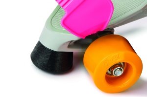 Patine cu rotile Mini Jet masura reglabila 24-36, culoare roz - Img 4