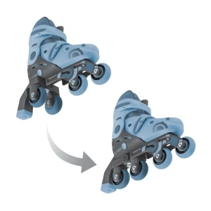 Role Globber INITIERE, reglabile 2 in 1, masura 26-29, rulmenti ABEC 9, culoare albastru - Img 3