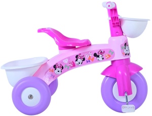 Tricicleta copii, Minnie, recomandata pentru 1-3 Ani, cos transport pe ghidon, greutate maxima admisa 25 kg  - Img 2