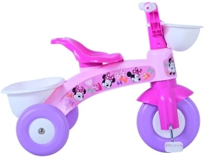 Tricicleta copii, Minnie, recomandata pentru 1-3 Ani, cos transport pe ghidon, greutate maxima admisa 25 kg  - Img 2