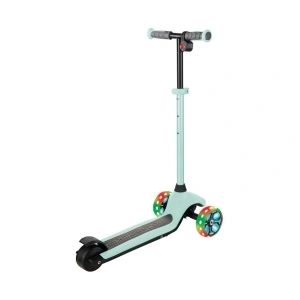 Trotineta Globber E-MOTION 4, ghidon reglabil pe inaltime, roti cu LED, motor 80W, autonomie 8-10 km, culoare verde - Img 4