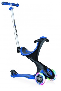 Trotineta Globber Evo 4 in 1 comfort lights albastra - Img 5