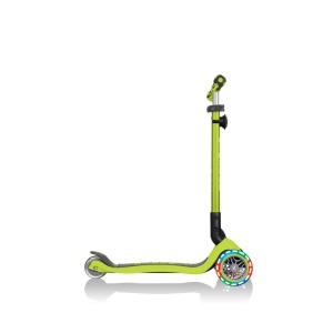Trotineta Globber GO UP DELUXE 3 in 1, ghidon si scaun ajustabile pe inaltime, roti cu lumini, culoare verde - Img 3