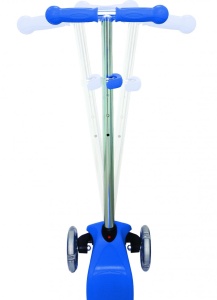 Trotineta Globber PRIMO V2, cu lumini, ghidon ajustabil 3 nivele, varsta 3+, culoare albastru - Img 3