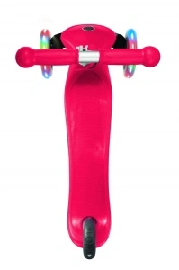 Trotineta Globber PRIMO V2, cu lumini, ghidon ajustabil 3 nivele, varsta 3+, culoare rosu - Img 6