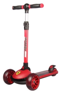 Trotineta pliabila Ferrari Twist rosie cu scaun - Img 6