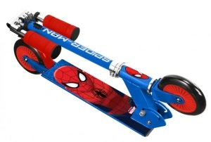 Trotineta pliabila Spiderman, cu 2 roti, ghidon reglabil, platforma antiderapanta - Img 2