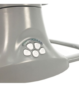 Balansoar electric Khalo pentru copii culoare gri - Img 5