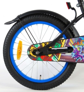 Bicicleta E&L Batman 18 inch, frana de mana tip "V" roata fata, scaun si ghidon reglabil, roti gonflabile - Img 4