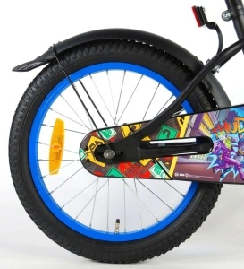 Bicicleta E&L Batman 18 inch, frana de mana tip "V" roata fata, scaun si ghidon reglabil, roti gonflabile - Img 4