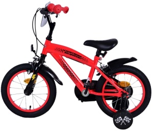 Bicicleta E&L Disney Cars 14 inch FW, frana de mana pe ambele roti, scaun si ghidon reglabil, roti gonflabile, stopuri reflectorizante - Img 4