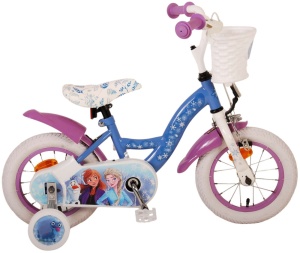 Bicicleta E&L Disney Frozen 12 inch CB, frana de mana pe roata fata, scaun si ghidon reglabil, spite metalice, roti gonflabile, stopuri reflectorizante - Img 7