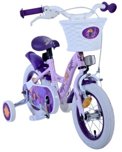 Bicicleta E&L Disney Wish 12 inch, frana de mana pe roata fata, scaun si ghidon reglabil, spite metalice, roti gonflabile, stopuri reflectorizante - Img 5