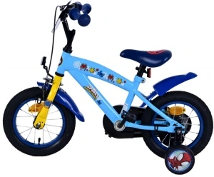 Bicicleta E&L Spidey si prietenii 12 inch, frana in butuc pentru roata spate, scaun si ghidon reglabil, spite metalice, roti gonflabile - Img 4