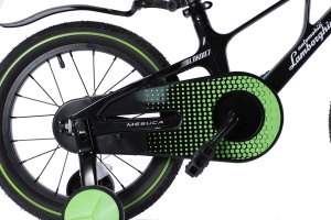 Bicicleta Lamborghini 14 inch, cadru magneziu, neagra - Img 4