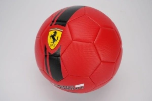 Mingie de fotbal Ferrari, marimea 5, rosie - Img 4
