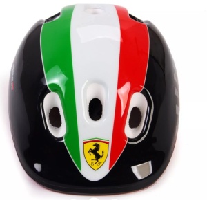 Role Ferrari, reglabile, masura 29 - 32, culoare rosie, cu set protectie si casca - Img 4