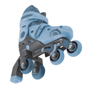 Role Globber INITIERE, reglabile 2 in 1, masura 26-29, rulmenti ABEC 9, culoare albastru - Img 4