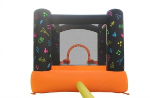 Saltea gonflabila interactiva Kidz Rock cu loc pentru sarituri, tobogan si 6 paduri cu lumini si sunete - Img 8