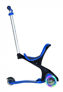 Trotineta Globber Evo 4 in 1 comfort lights albastra - Img 6