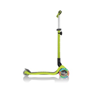 Trotineta Globber GO UP DELUXE 3 in 1, ghidon si scaun ajustabile pe inaltime, roti cu lumini, culoare verde - Img 4