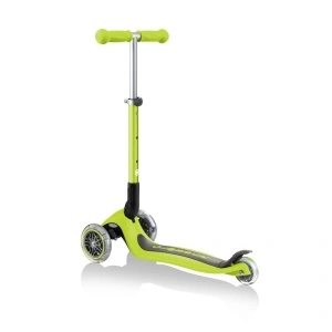 Trotineta Globber JUNIOR PLIABILA, ghidon ajustabil 3 nivele, greutate maxima 50 kg, rulmenti ABEC 5, culoare verde - Img 3
