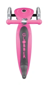 Trotineta Globber PRIMO, pliabila, ghidon reglabil pe 3 nivele, rulmenti ABEC 5, culoare roz - Img 4