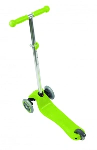 Trotineta Globber PRIMO V2, cu lumini, ghidon ajustabil 3 nivele, varsta 3+, culoare verde - Img 4