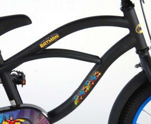 Bicicleta E&L Batman 16 inch, frana de mana pe ambele roti, scaun si ghidon reglabil, spite metalice, roti gonflabile - Img 3