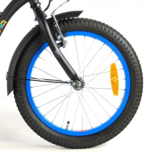 Bicicleta E&L Batman 18 inch, frana de mana tip "V" roata fata, scaun si ghidon reglabil, roti gonflabile - Img 5