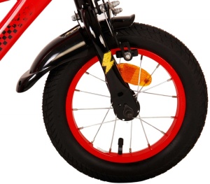 Bicicleta E&L Disney Cars 12 inch CB, frana de mana pe roata fata, scaun si ghidon reglabil, spite metalice, roti gonflabile, stopuri reflectorizante - Img 6