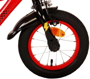 Bicicleta E&L Disney Cars 12 inch CB, frana de mana pe roata fata, scaun si ghidon reglabil, spite metalice, roti gonflabile, stopuri reflectorizante - Img 6