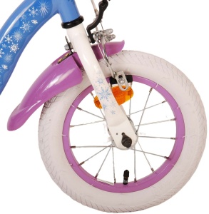 Bicicleta E&L Disney Frozen 12 inch CB, frana de mana pe roata fata, scaun si ghidon reglabil, spite metalice, roti gonflabile, stopuri reflectorizante - Img 8