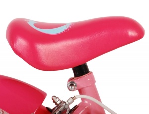 Bicicleta E&L Disney Princess 14 inch Pink ND, frana de mana pe ambele roti, scaun si ghidon reglabil, spite metalice, roti gonflabile, stopuri reflectorizante - Img 4