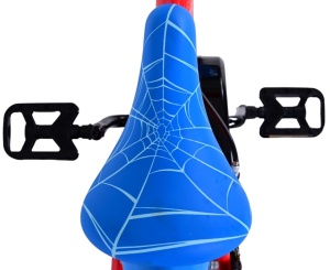 Bicicleta E&L Spiderman FW 14 inch, frana de mana pe ambele roti, scaun si ghidon reglabil, roti gonflabile, stopuri reflectorizante - Img 3