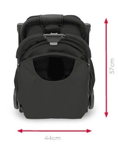 Carucior Asalvo sport, modul Troller-transport pe avion negru-verde - Img 2