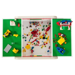 Cutie depozitare pentru jucarii cu display pentru constructii Lego - Img 5