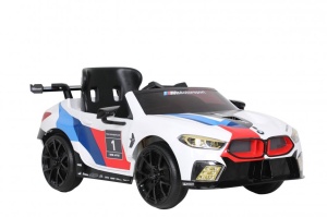 Masina electrica copii BMW M8 GTE Racing, 12V, cu telecomanda pentru parinti - Img 6